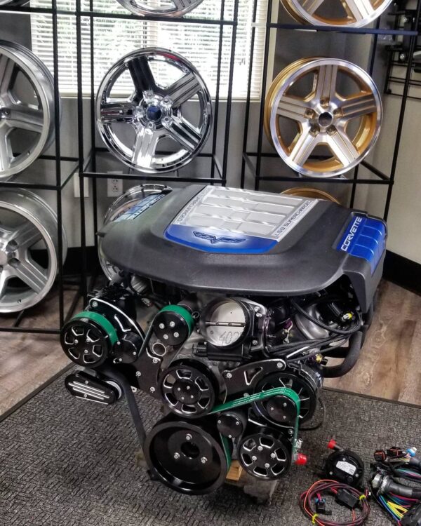 LS9 6.2L Supercharged V8 Crate Engine – 638 HP